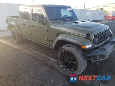 Czwarte zdjęcie samochodu z boku: 2025 JEEP GLADIATOR SPORT VIN:1C6PJTAG5SL508787 - miniatura