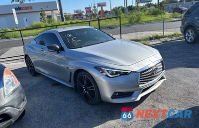 2018 INFINITI Q60 LUXE 300 JN1EV7EL8JM390460 - główne zdjęcie licytacji z USA - miniatura