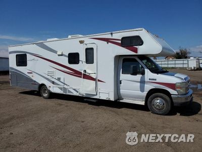 2008 FORD ECONOLINE E450 SUPER DUTY CUTAWAY VAN 1FDXE45SX8DB37433 - główne zdjęcie licytacji z USA - miniatura