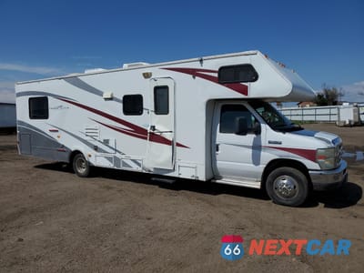 2008 FORD ECONOLINE E450 SUPER DUTY CUTAWAY VAN 1FDXE45SX8DB37433 - główne zdjęcie licytacji z USA - miniatura