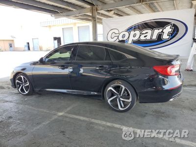 Drugie zdjęcie samochodu z przodu: 2022 HONDA ACCORD SPORT SE VIN:1HGCV1F43NA059822 - miniatura