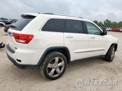 Trzecie zdjęcie samochodu z tyłu: 2012 JEEP GRAND CHEROKEE OVERLAND VIN:1C4RJECG8CC276388 - miniatura