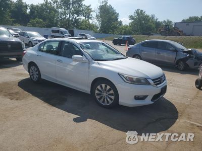 Czwarte zdjęcie samochodu z boku: 2015 HONDA ACCORD EXL VIN:1HGCR3F82FA009076 - miniatura