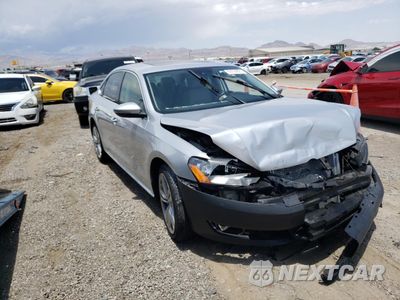 Czwarte zdjęcie samochodu z boku: 2012 VOLKSWAGEN PASSAT SE VIN:1VWBM7A3XCC091373 - miniatura