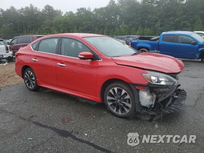 Czwarte zdjęcie samochodu z boku: 2018 NISSAN SENTRA S VIN:3N1AB7AP5JY340130 - miniatura
