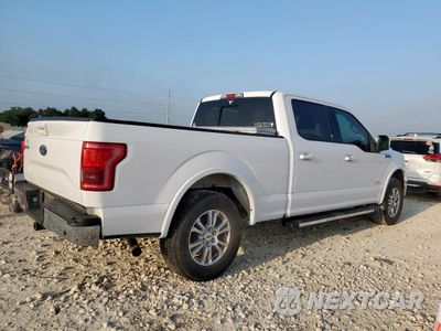 Trzecie zdjęcie samochodu z tyłu: 2016 FORD F150 SUPERCREW VIN:1FTEW1CG5GFB25764 - miniatura