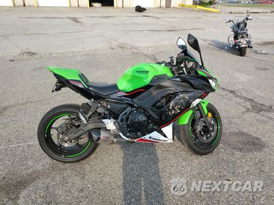 2022 KAWASAKI EX650 N ML5EXEN18NDA76305 - główne zdjęcie licytacji z USA - miniatura