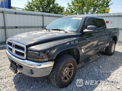 2002 DODGE DAKOTA QUAD SLT 1B7HG48N62S591285 - główne zdjęcie licytacji z USA - miniatura