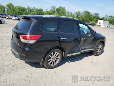 Trzecie zdjęcie samochodu z tyłu: 2014 NISSAN PATHFINDER S VIN:5N1AR2MM1EC732903 - miniatura