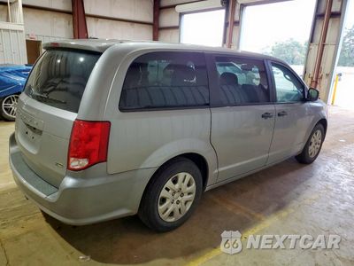 Trzecie zdjęcie samochodu z tyłu: 2019 DODGE GRAND CARAVAN SE VIN:2C4RDGBG3KR671170 - miniatura