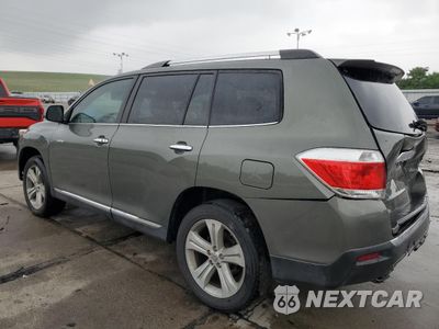 Drugie zdjęcie samochodu z przodu: 2012 TOYOTA HIGHLANDER LIMITED VIN:5TDYK3EH5CS067661 - miniatura