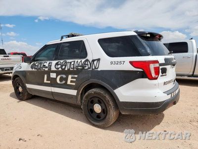 Drugie zdjęcie samochodu z przodu: 2018 FORD EXPLORER POLICE INTERCEPTOR VIN:1FM5K8AR1JGB93257 - miniatura