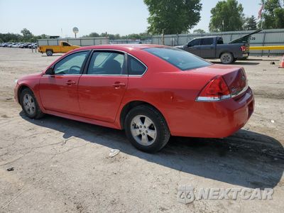 Drugie zdjęcie samochodu z przodu: 2011 CHEVROLET IMPALA LT VIN:2G1WG5EK6B1265387 - miniatura