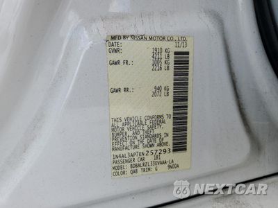Zdjęcie 12 z 12 samochodu: 2014 NISSAN ALTIMA 2.5 VIN:1N4AL3AP7EN257293 - miniatura