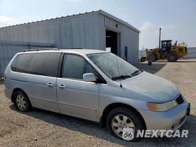 Czwarte zdjęcie samochodu z boku: 2000 HONDA ODYSSEY EX VIN:5FNRL18612B044056 - miniatura