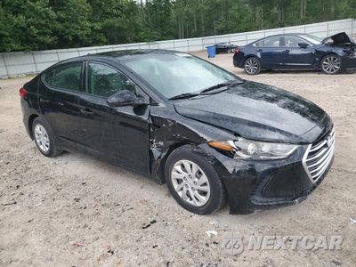 Czwarte zdjęcie samochodu z boku: 2017 HYUNDAI ELANTRA SE VIN:5NPD74LFXHH105762 - miniatura