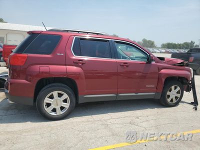 Trzecie zdjęcie samochodu z tyłu: 2016 GMC TERRAIN SLE VIN:2GKFLTE36G6218858 - miniatura