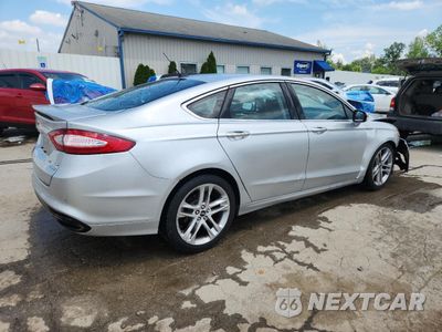 Trzecie zdjęcie samochodu z tyłu: 2016 FORD FUSION TITANIUM VIN:3FA6P0K97GR399412 - miniatura