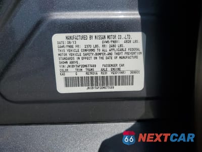 Zdjęcie 13 z 15 samochodu: 2014 INFINITI Q50 BASE VIN:JN1BV7AP2EM677469 - miniatura