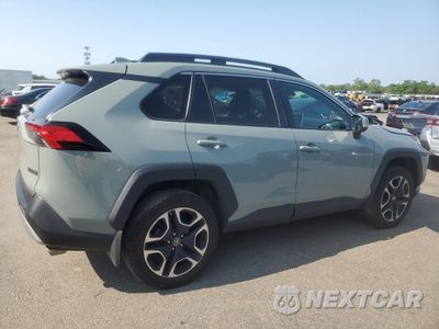 Trzecie zdjęcie samochodu z tyłu: 2019 TOYOTA RAV4 ADVENTURE VIN:2T3J1RFV5KW012197 - miniatura