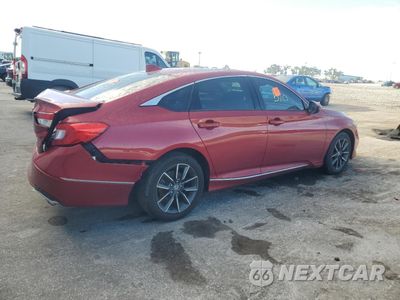 Trzecie zdjęcie samochodu z tyłu: 2021 HONDA ACCORD EXL VIN:1HGCV1F59MA046810 - miniatura