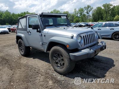 Czwarte zdjęcie samochodu z boku: 2014 JEEP WRANGLER SPORT VIN:1C4AJWAG5EL148148 - miniatura