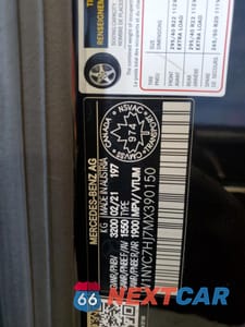 Zdjęcie 12 z 12 samochodu: 2021 MERCEDES-BENZ G 63 AMG VIN:W1NYC7HJ7MX390150 - miniatura