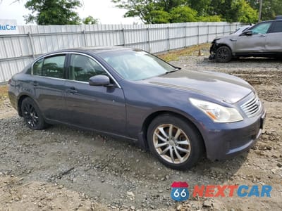 Czwarte zdjęcie samochodu z boku: 2008 INFINITI G35 VIN:JNKBV61F67M816938 - miniatura