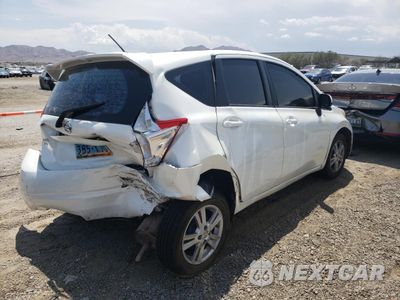 Trzecie zdjęcie samochodu z tyłu: 2014 NISSAN VERSA NOTE S VIN:3N1CE2CP2EL371015 - miniatura