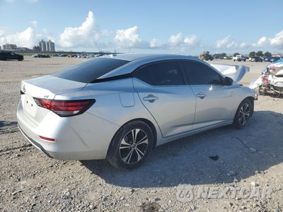 Trzecie zdjęcie samochodu z tyłu: 2022 NISSAN SENTRA SV VIN:3N1AB8CV9NY290467 - miniatura
