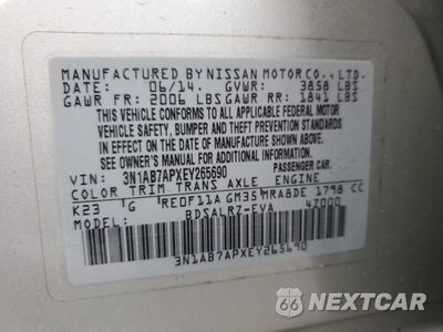 Zdjęcie 12 z 14 samochodu: 2014 NISSAN SENTRA S VIN:3N1AB7APXEY265690 - miniatura