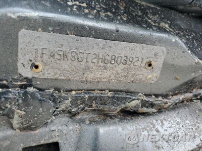 Zdjęcie 14 z 15 samochodu: 2017 FORD EXPLORER SPORT VIN:1FM5K8GT2HGB03921 - miniatura
