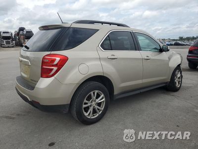 Trzecie zdjęcie samochodu z tyłu: 2016 CHEVROLET EQUINOX LT VIN:1GNFLFEK6GZ100504 - miniatura
