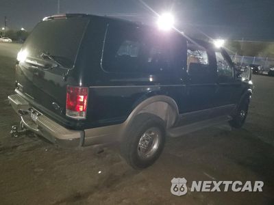 Trzecie zdjęcie samochodu z tyłu: 2002 FORD EXCURSION LIMITED VIN:1FMNU43S92EC53835 - miniatura