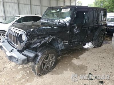 2021 JEEP WRANGLER UNLIMITED SPORT 1C4HJXDN1MW504798 - główne zdjęcie licytacji z USA - miniatura