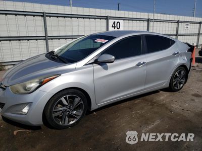 2014 HYUNDAI ELANTRA SE KMHDH4AE0EU142405 - główne zdjęcie licytacji z USA - miniatura