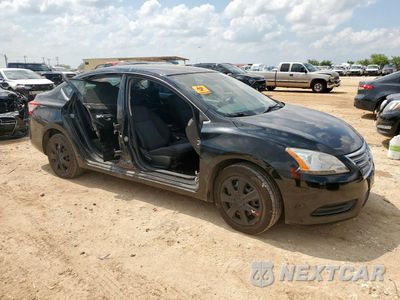 Czwarte zdjęcie samochodu z boku: 2015 NISSAN SENTRA S VIN:3N1AB7AP5FL661007 - miniatura