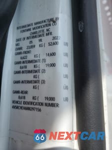 Zdjęcie 10 z 10 samochodu: 2022 VOLVO VAH CAR CARRIER TRUCK VIN:4V5RC9EH6NN297156 - miniatura