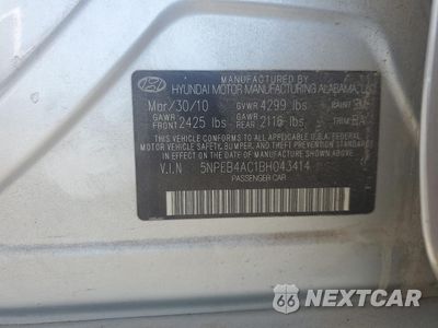 Zdjęcie 12 z 12 samochodu: 2011 HYUNDAI SONATA GLS VIN:5NPEB4AC1BH043414 - miniatura