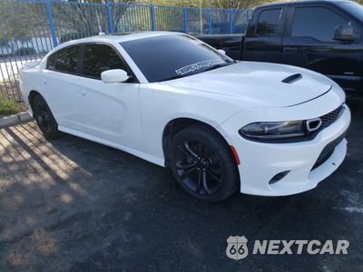 Czwarte zdjęcie samochodu z boku: 2021 DODGE CHARGER R/T VIN:2C3CDXCT0MH528045 - miniatura