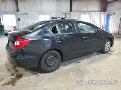 Trzecie zdjęcie samochodu z tyłu: 2012 HONDA CIVIC LX VIN:19XFB2F5XCE352825 - miniatura