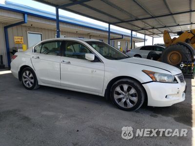 Czwarte zdjęcie samochodu z boku: 2008 HONDA ACCORD EXL VIN:1HGCP36848A081258 - miniatura