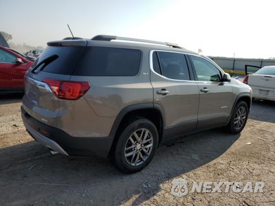 Trzecie zdjęcie samochodu z tyłu: 2019 GMC ACADIA SLT-1 VIN:1GKKNULS7KZ245010 - miniatura