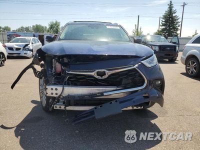 Piąte zdjęcie samochodu w środku: 2021 TOYOTA HIGHLANDER HYBRID PLATINUM VIN:5TDEBRCH1MS019925 - miniatura
