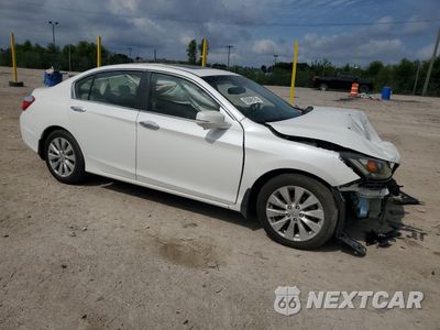 Czwarte zdjęcie samochodu z boku: 2013 HONDA ACCORD EXL VIN:1HGCR2F89DA001466 - miniatura