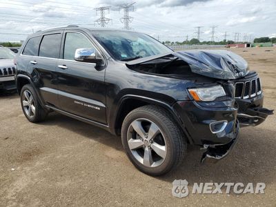 Czwarte zdjęcie samochodu z boku: 2014 JEEP GRAND CHEROKEE OVERLAND VIN:1C4RJFCG1EC129953 - miniatura