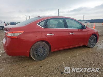 Trzecie zdjęcie samochodu z tyłu: 2014 NISSAN SENTRA S VIN:3N1AB7APXEY332529 - miniatura