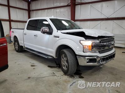 Czwarte zdjęcie samochodu z boku: 2018 FORD F150 SUPERCREW VIN:1FTFW1EG6JKF23811 - miniatura