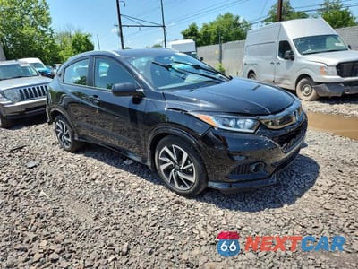 Czwarte zdjęcie samochodu z boku: 2019 HONDA HR-V SPORT VIN:3CZRU6H16KG732153 - miniatura