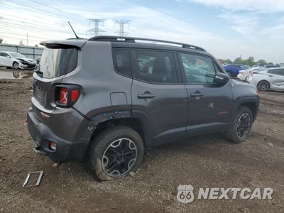 Trzecie zdjęcie samochodu z tyłu: 2016 JEEP RENEGADE TRAILHAWK VIN:ZACCJBCT5GPE16139 - miniatura